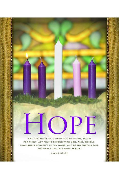 Hope Advent Bulletin Cover - AJU3356-Inspirational Gifts-Warner Press-Standard-Michigan Church Supply