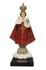 Infant of Prague color 9" - ZWSR7619C-Inspirational Gifts-Goldscheider of Vienna-Michigan Church Supply
