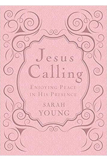 Jesus Calling: Deluxe Edition Pink Cover: Enjoying Peace in His Presence 9781400320110-Inspirational Gifts-Spring Arbor-Michigan Church Supply