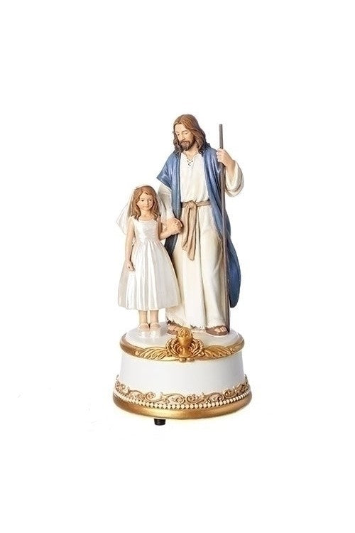 Jesus with Girl Figure - LI604012-Inspirational Gifts-Roman, Inc-Michigan Church Supply