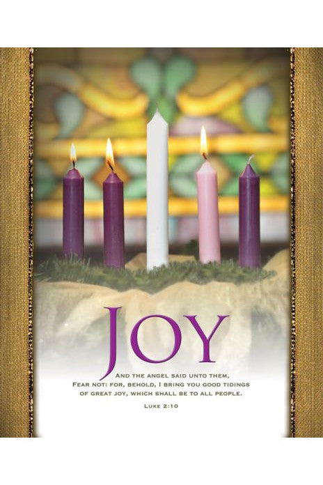 Joy Advent Bulletin Cover - AJU3358-Inspirational Gifts-Warner Press-Standard-Michigan Church Supply