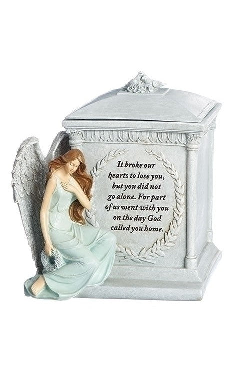 Keepsake Box with Angel - LI48476-Inspirational Gifts-Roman, Inc-Michigan Church Supply
