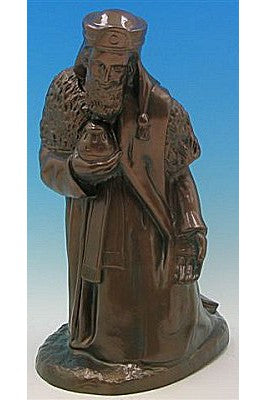 King Gasper (Kneeling King) WJSA3658C-Inspirational Gifts-Space Age Plastics-Bronze-Michigan Church Supply