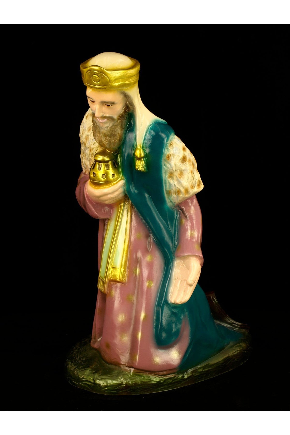 King Gasper (Kneeling King) WJSA3658C-Inspirational Gifts-Space Age Plastics-Colored-Michigan Church Supply