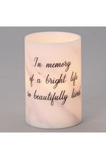 LED Candle with Saying - LI12307-Inspirational Gifts-Roman, Inc-Michigan Church Supply