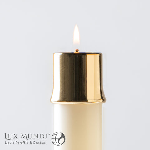 NUF00338 - Lux Mundi Solid Brass Follower for 3-1/2" Candles