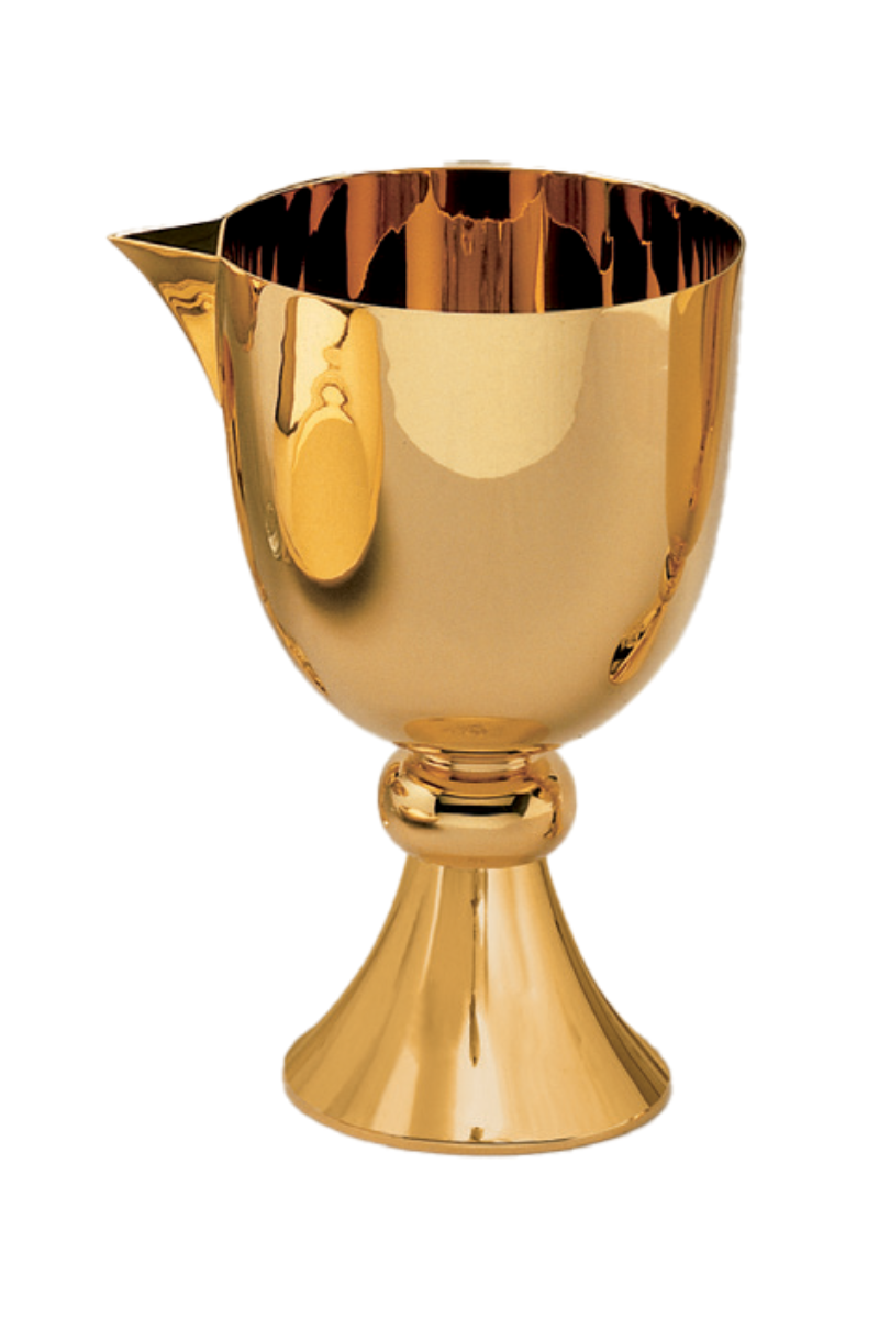 Large Chalice-EW4022-Church Life-Molina/Artistic Silver-Fitted with Pouring Lip-Michigan Church Supply