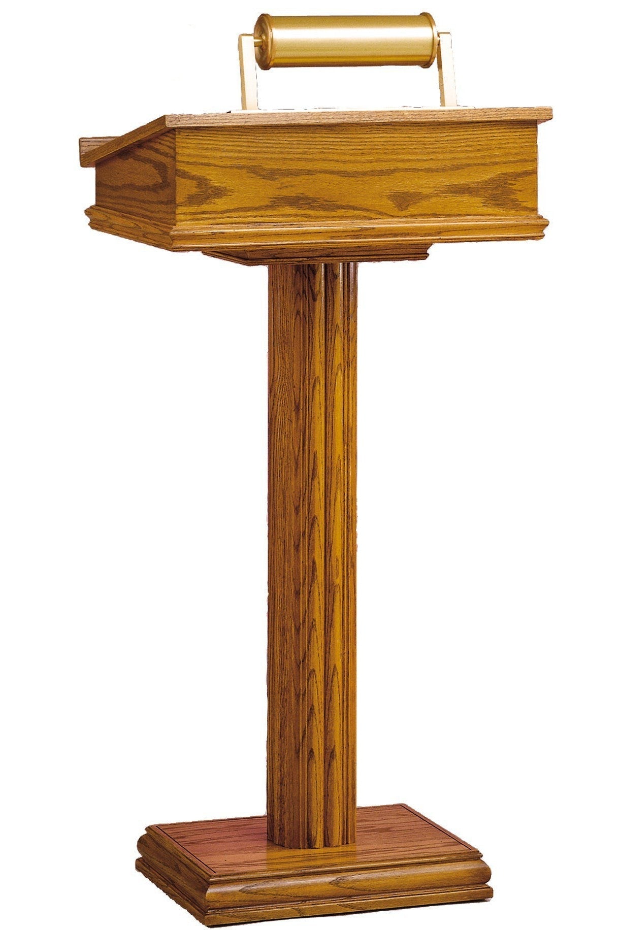 Lectern - QF28LETH28-Church Life-Empire Bronze-Without Light-Michigan Church Supply