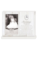 Marriage Prayer Standing Frame - GEMF277-Inspirational Gifts-Cathedral Art Medal and CA Gifts-Michigan Church Supply