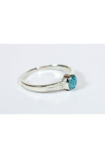 Miraculous Ring Sterling Silver with Blue Epoxy - FN0511BMSS-Jewelry-Bliss Mfg-Ring Size 2-Michigan Church Supply