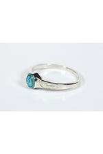 Miraculous Ring Sterling Silver with Blue Epoxy - FN0511BMSS-Jewelry-Bliss Mfg-Ring Size 2-Michigan Church Supply