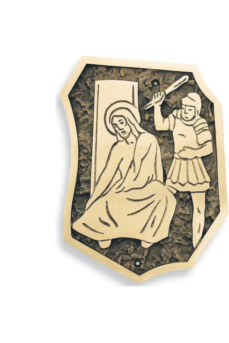 Mysteries of the Rosary - QF40MYS15-Church Life-Empire Bronze-Front Mounting-Michigan Church Supply