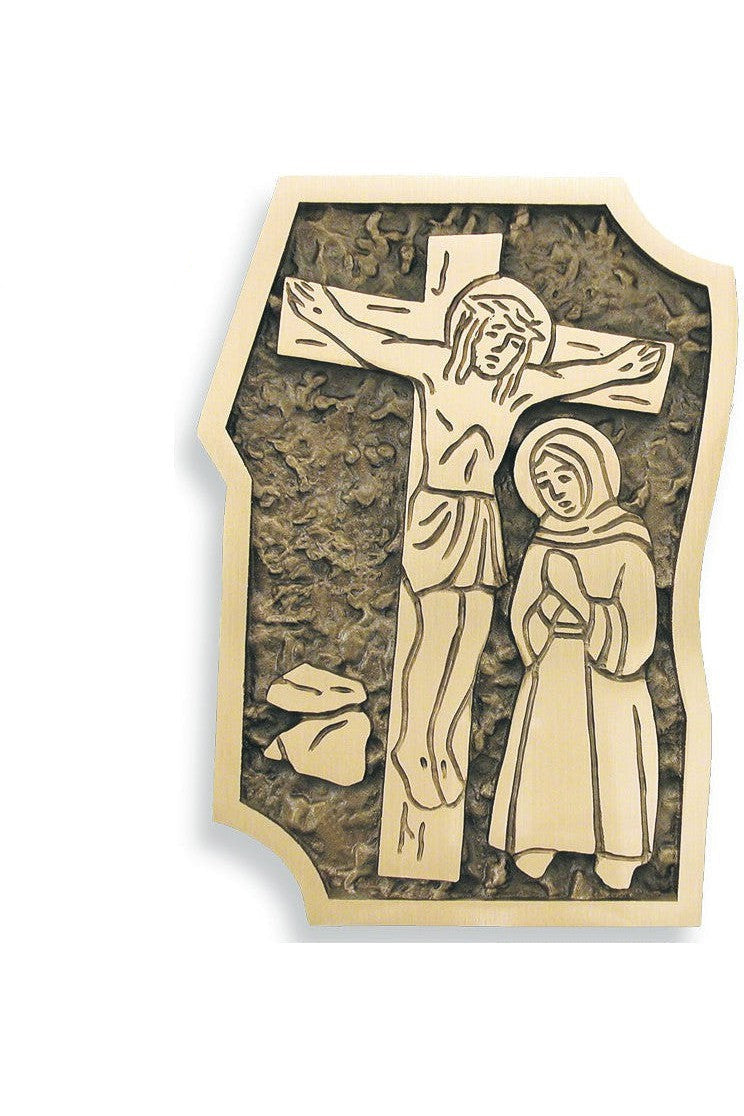 Mysteries of the Rosary - QF40MYS15-Church Life-Empire Bronze-Front Mounting-Michigan Church Supply