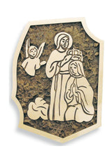 Mysteries of the Rosary - QF40MYS15-Church Life-Empire Bronze-Front Mounting-Michigan Church Supply