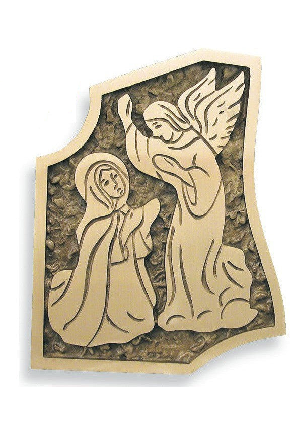 Mysteries of the Rosary - QF40MYS15-Church Life-Empire Bronze-Front Mounting-Michigan Church Supply