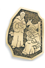 Mysteries of the Rosary - QF40MYS15-Church Life-Empire Bronze-Front Mounting-Michigan Church Supply