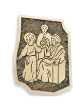 Mysteries of the Rosary - QF40MYS15-Church Life-Empire Bronze-Front Mounting-Michigan Church Supply