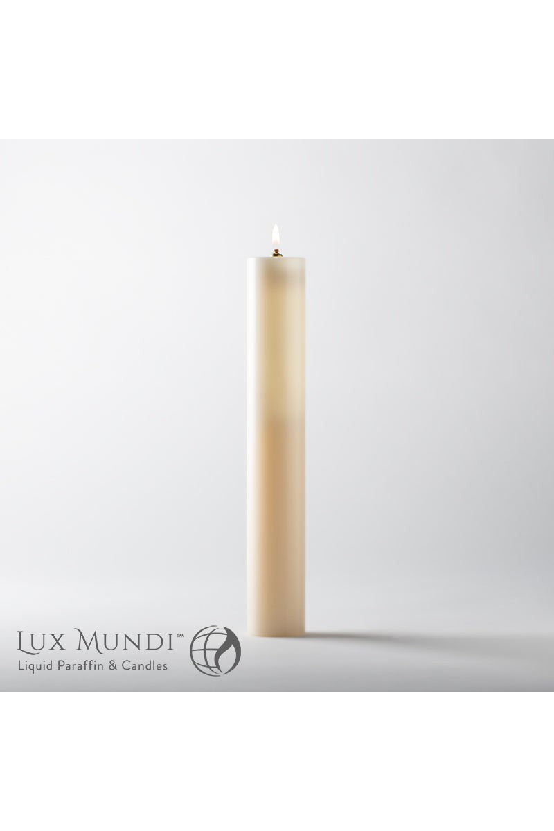 NUSHELL258 - Lux Mundi 2-5/8" Diameter Candle Shell-Church Life-Lux Mundi-2 5/8" x 8"-Michigan Church Supply