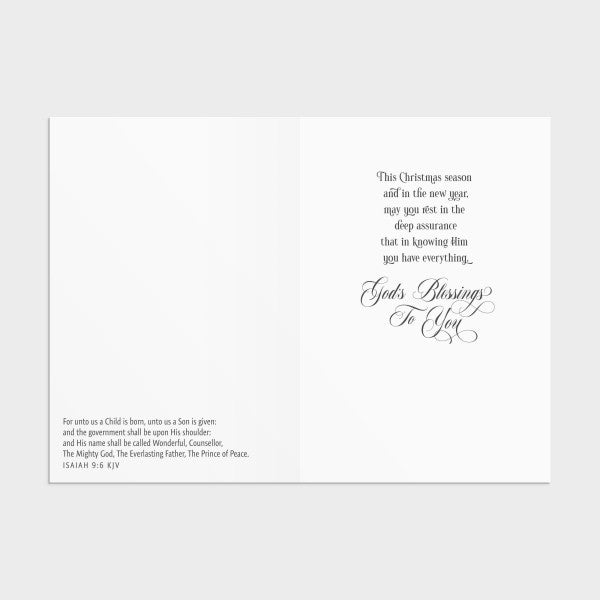 Names of Jesus - Christmas Boxed Cards - HKU2391-Inspirational Gifts-Day Spring-Michigan Church Supply