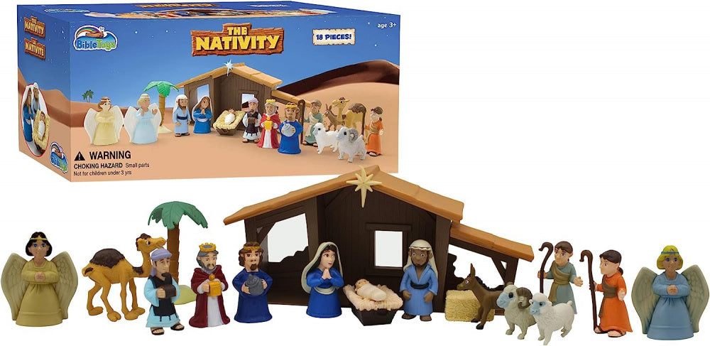 Nativity Set for Kids - BWCGD8220-Inspirational Gifts-Wee Believers-Michigan Church Supply