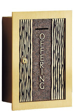 Offering Box - QF71OF20-Church Life-Empire Bronze-A) Offering-Michigan Church Supply
