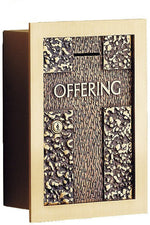 Offering Box - QF71OF21-Church Life-Empire Bronze-A) Offering-Michigan Church Supply