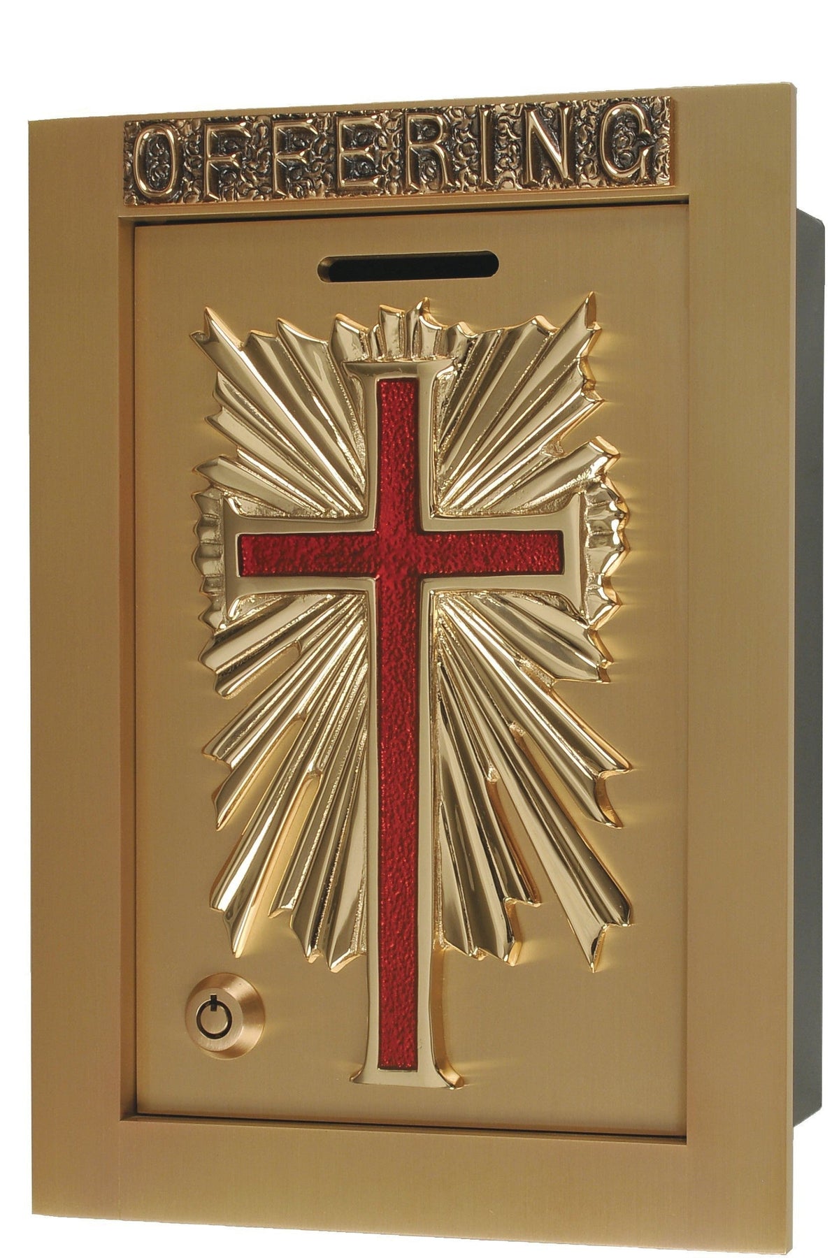 Offering Box - QF81OF50-Church Life-Empire Bronze-Michigan Church Supply