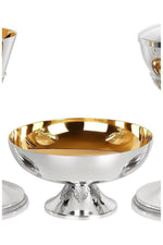 Open Ciboria-EW5407-Church Life-Molina/Artistic Silver-Brass Silver Plated-Michigan Church Supply