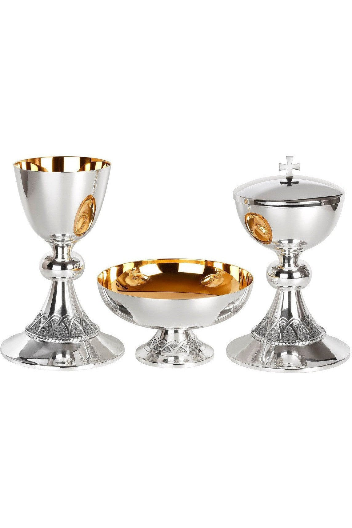 Open Ciboria-EW5417-Church Life-Molina/Artistic Silver-Brass Silver Plated-Michigan Church Supply