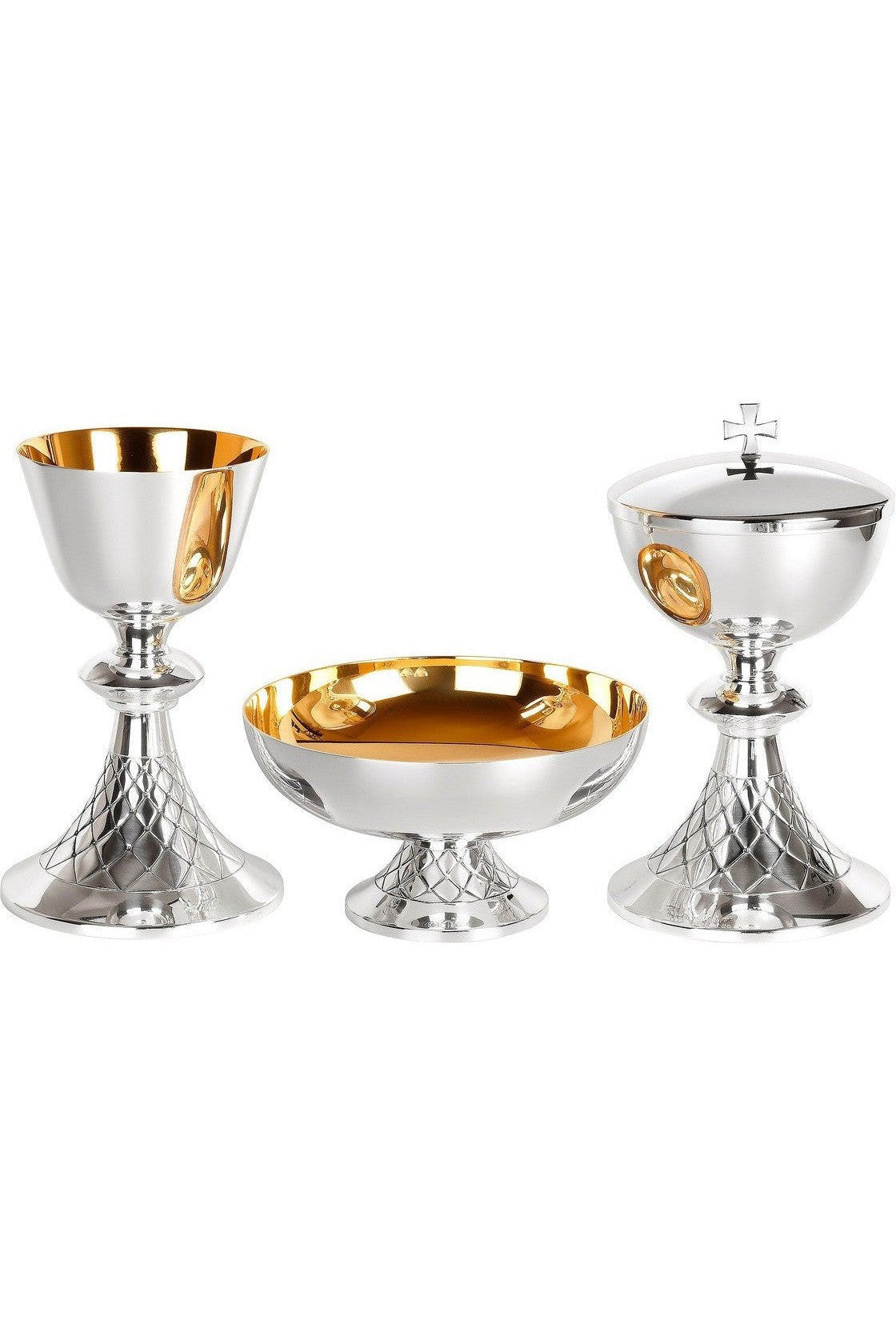 Open Ciboria-EW5427-Church Life-Molina/Artistic Silver-Brass Silver Plated-Michigan Church Supply