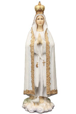 Our Lady of Fatima Statue - ZWSR75923C-Inspirational Gifts-Goldscheider of Vienna-Michigan Church Supply