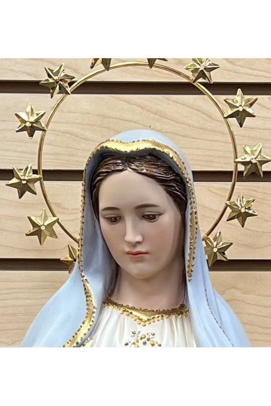 Our Lady of Grace Statue Fancy 34" - HM5555-Church Life-Fiat Imports-Michigan Church Supply