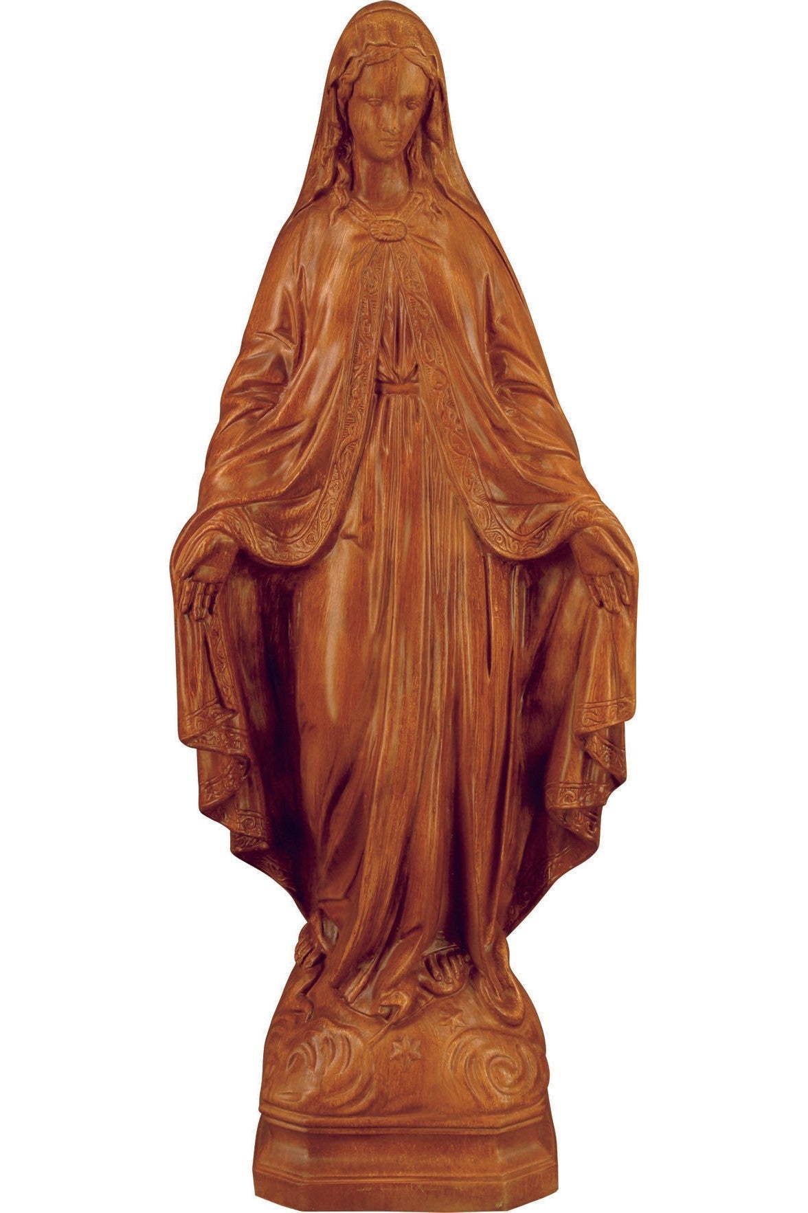 Our Lady of Grace WJSA2405C-Inspirational Gifts-Space Age Plastics-Wood Stain-Michigan Church Supply