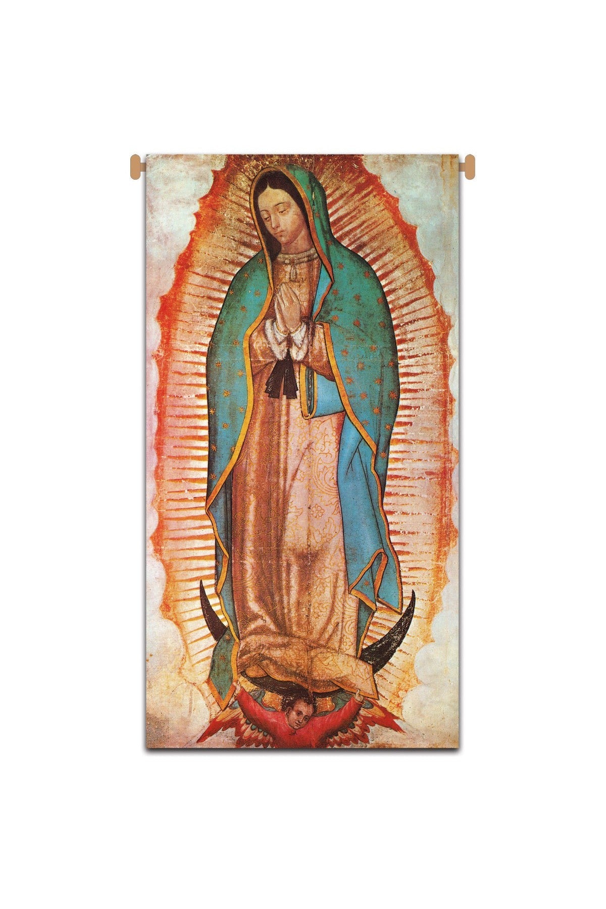 Our Lady of Guadalupe Banner - WN7526-Church Life-Art Studio Slabbinck-Michigan Church Supply
