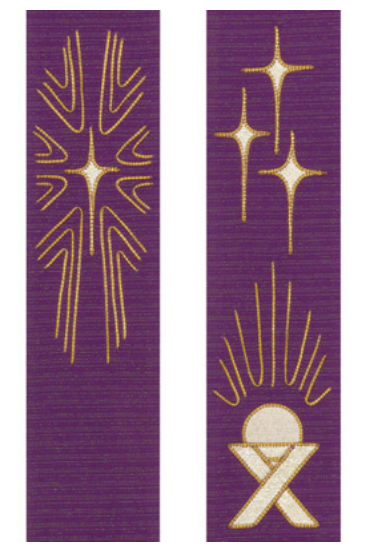 Overlay Stole for Advent - WN50-3945