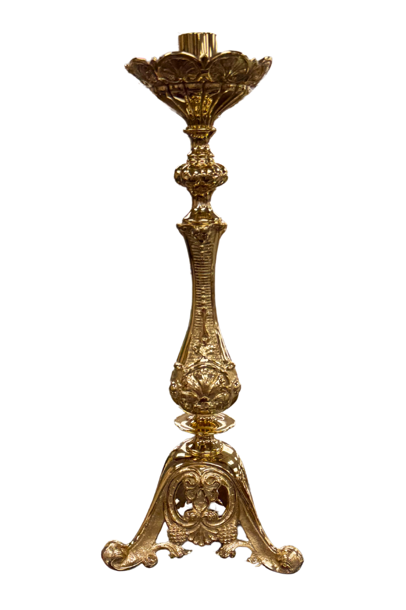 Ornate 24" Altar Candlestick - QFCS23