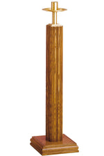 Paschal Candlestick - QF28PCS28-Church Life-Empire Bronze-44"-Michigan Church Supply