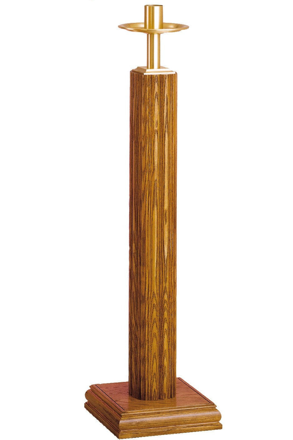 Paschal Candlestick - QF28PCS28-Church Life-Empire Bronze-44"-Michigan Church Supply