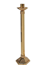 Paschal Candlestick - QF99PCS42-Church Life-Empire Bronze-44"-Satin-Michigan Church Supply