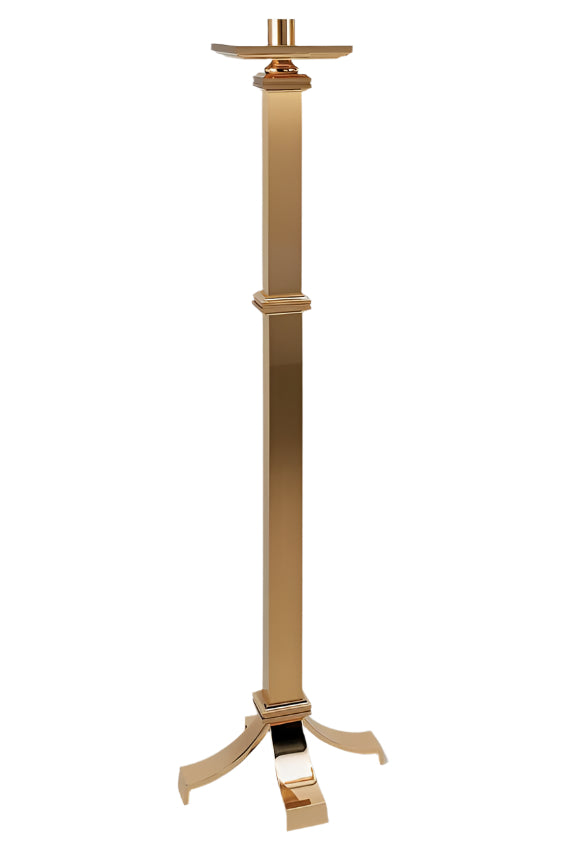 Paschal Candlesticks - QF44FC14-Church Life-Empire Bronze-Fixed-Michigan Church Supply