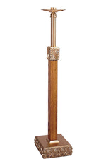 Paschal Candlesticks - QF97FC25-W-Church Life-Empire Bronze-Combination-Fixed-Michigan Church Supply