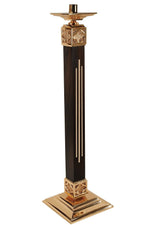 Paschal Candlesticks - QF99FC88-Church Life-Empire Bronze-Fixed-Michigan Church Supply