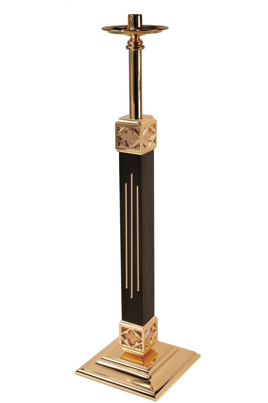 Paschal Candlesticks - QF99FC88-Church Life-Empire Bronze-Processional-Michigan Church Supply