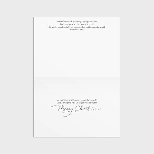 Peace - Christmas Boxed Cards - HK60646-Inspirational Gifts-Day Spring-Michigan Church Supply