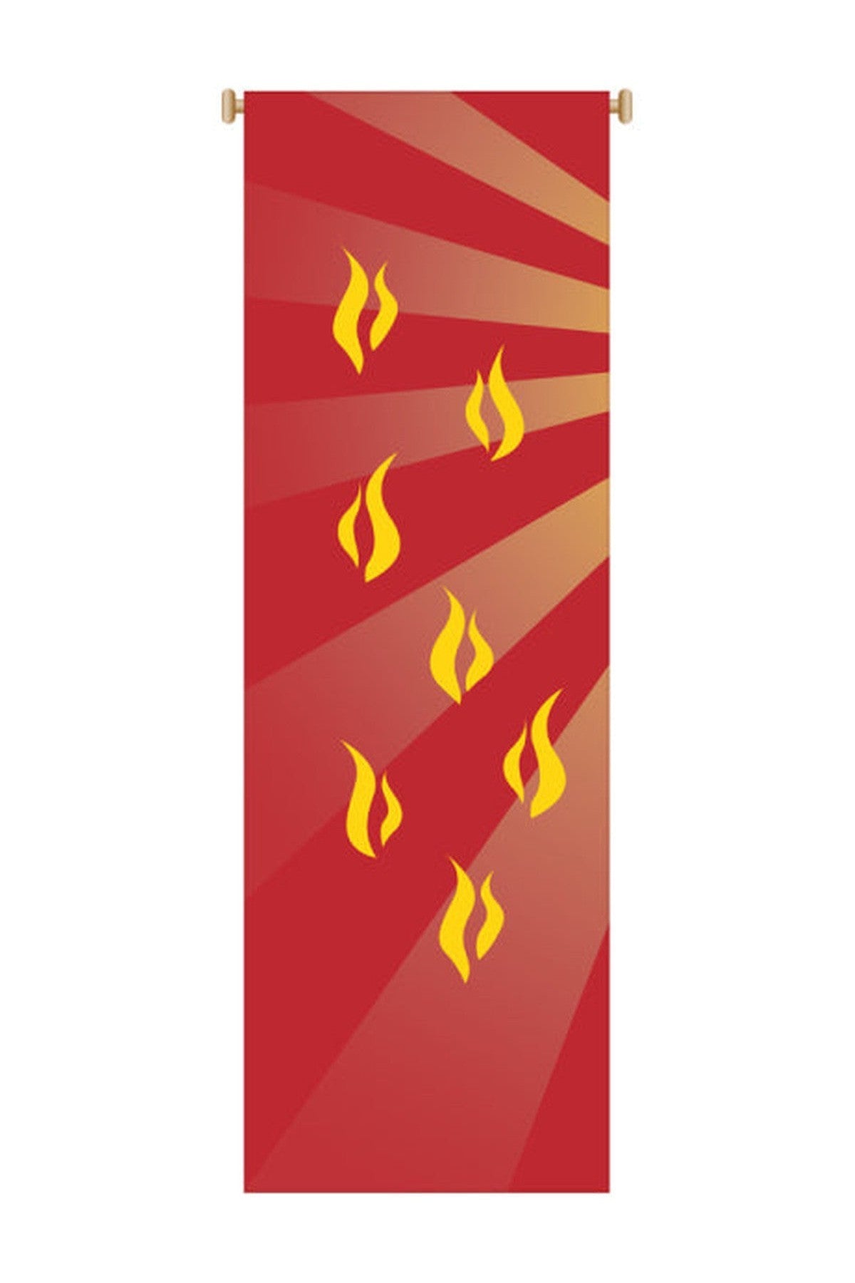 Pentecost Banner - WN7150-Church Life-Art Studio Slabbinck-Michigan Church Supply