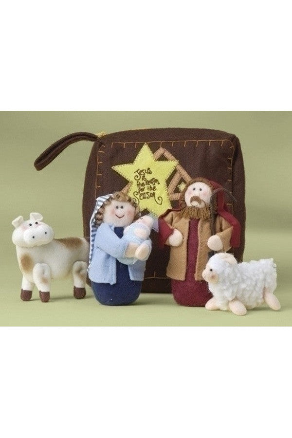 Plush Nativity Set - LI20967-Inspirational Gifts-Roman, Inc-Michigan Church Supply