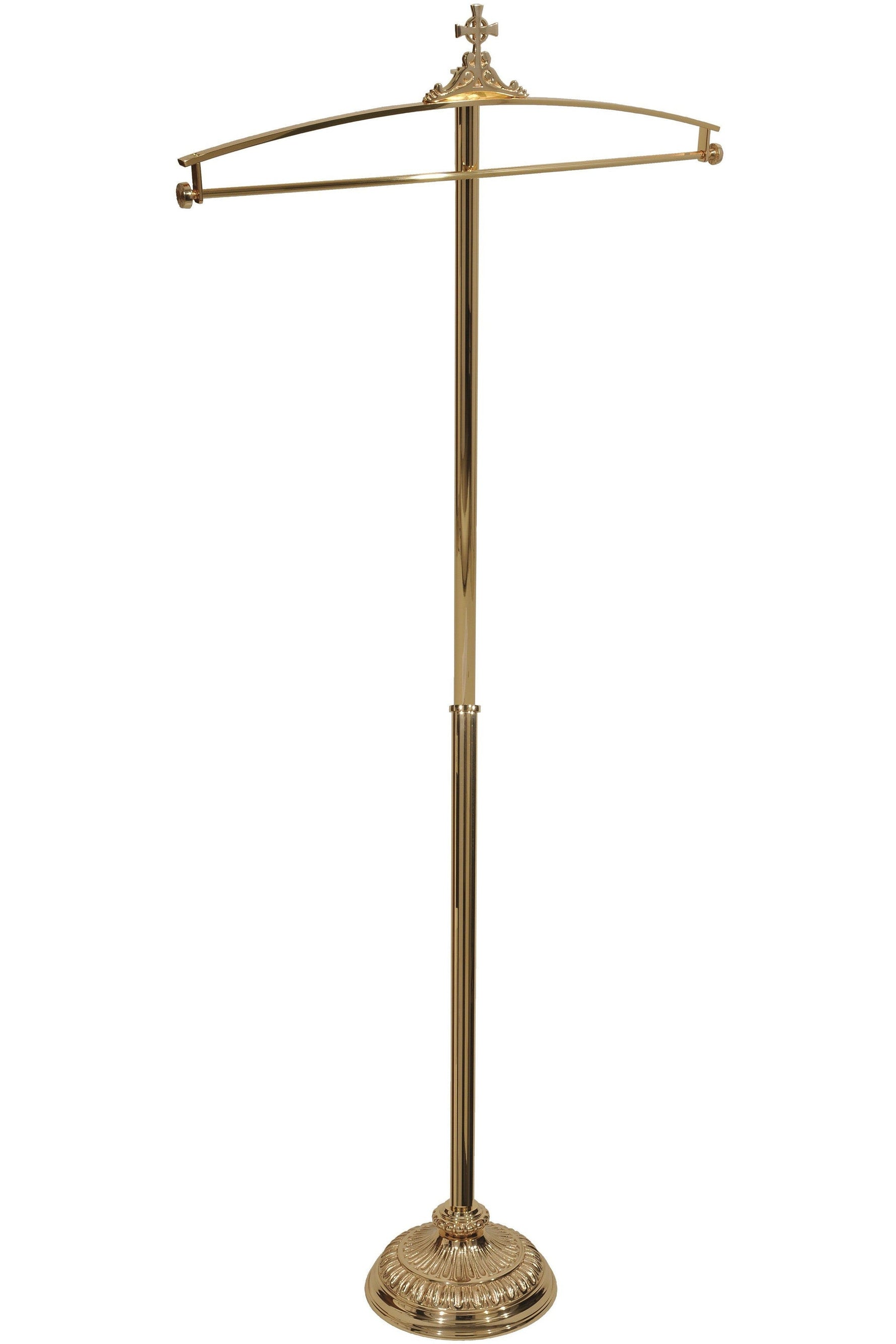 Processional Banner Stand - QF91BA33-Church Life-Empire Bronze-Combination-Michigan Church Supply