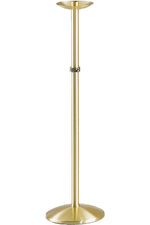 Processional Candlestick - QF64FC97-Church Life-Empire Bronze-Fixed-Satin-Michigan Church Supply