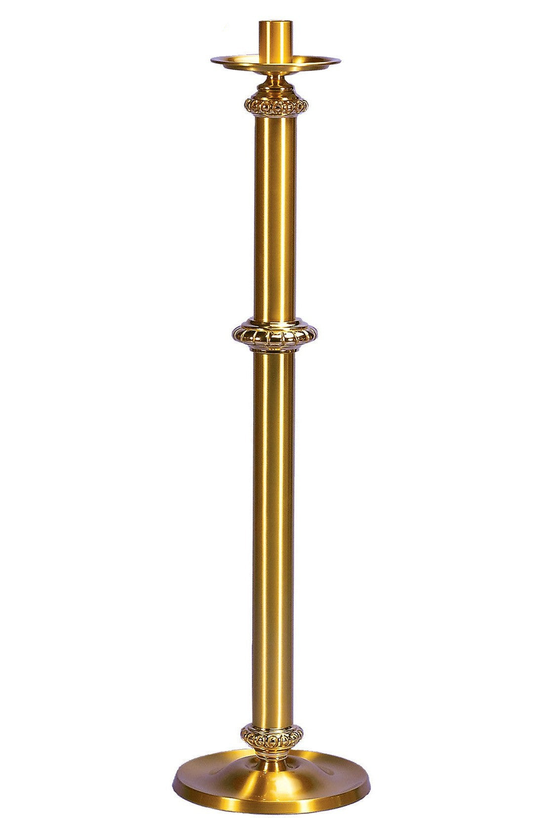 Processional Candlestick - QF70PCS20-Church Life-Empire Bronze-Fixed-Combination-Michigan Church Supply