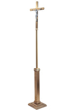Processional Cross - QF11PC20-Church Life-Empire Bronze-Bronze-Michigan Church Supply